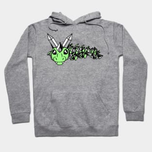 Agender Pride Fidget Crystal Dragon Hoodie